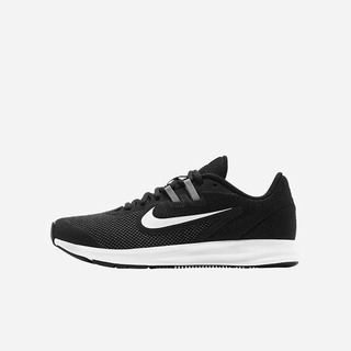 Adidasi Alergare Nike Downshifter 9 Fete Negrii Gri Inchis Albi | LFIW-07128